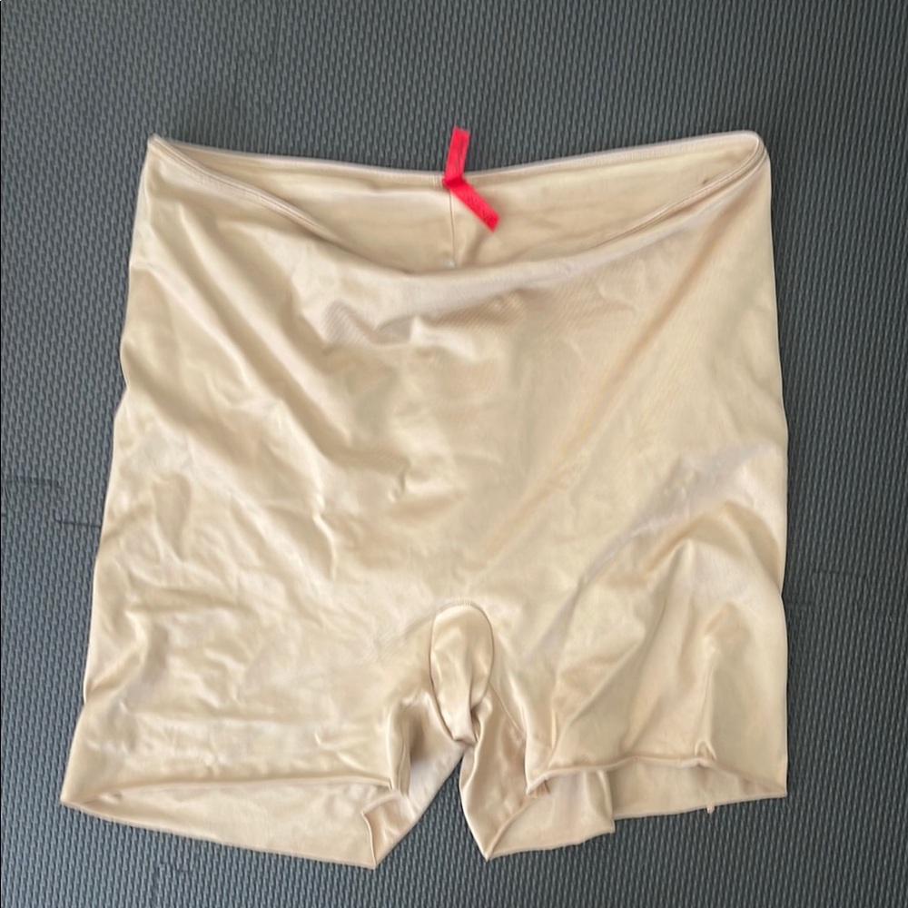 Beige Shapewear Shorts